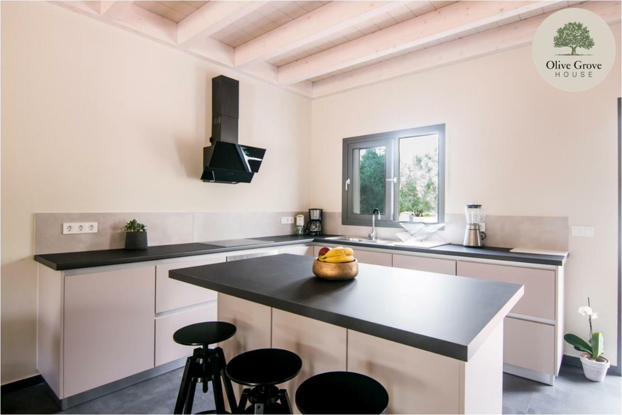アルゴストリオン Olive Grove Houseヴィラ エクステリア 写真