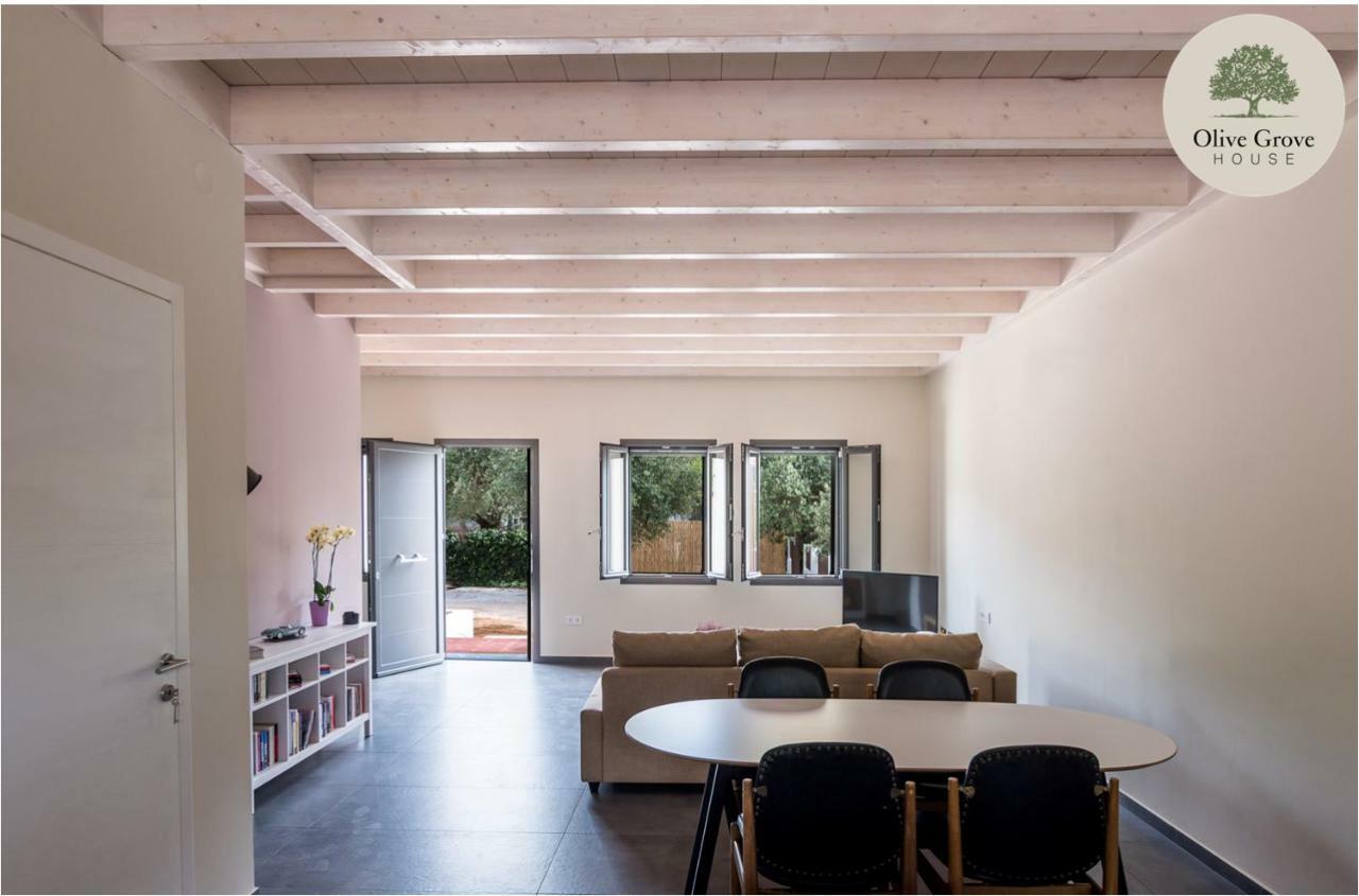 アルゴストリオン Olive Grove Houseヴィラ エクステリア 写真